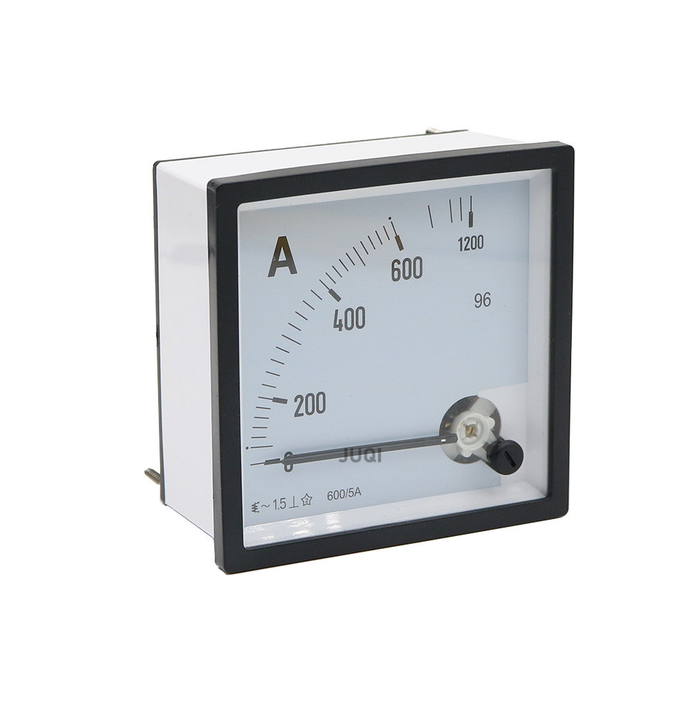 SQ-96 AC Ampere Meter 2 mal überlast typ 50/5A 100/5A 500/5A Palette analog Amperemeter Messgerät Tafel 96x96mm