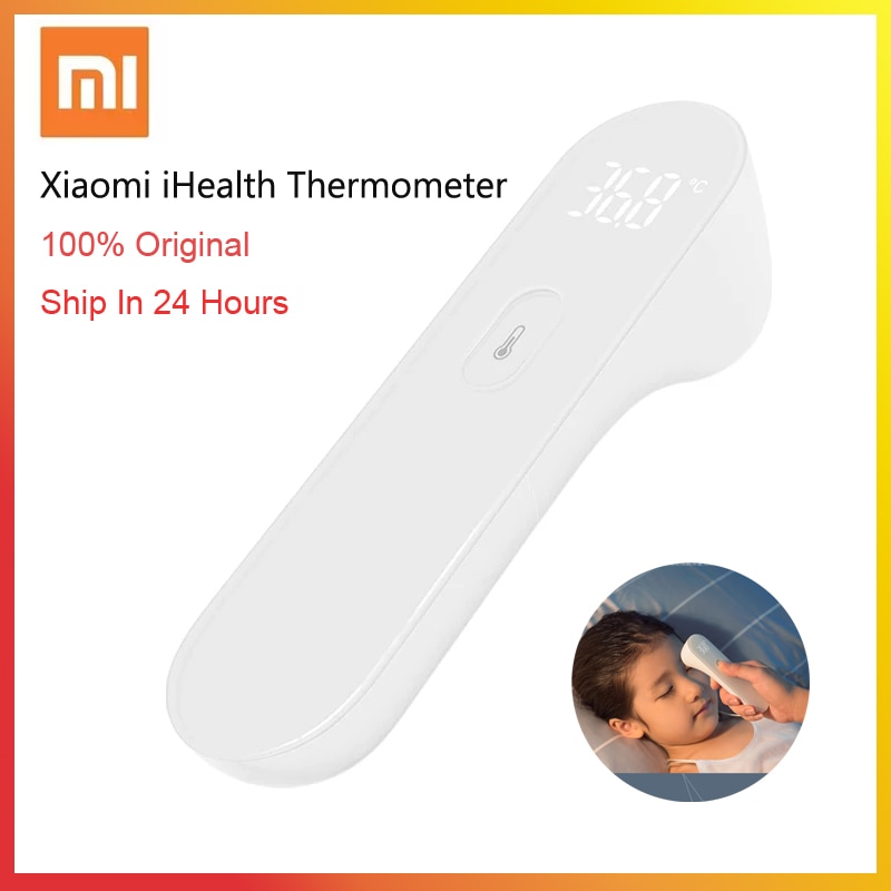 Xiaomi iHealth Thermometer Hand Accurate Digital Fever Infrared Clinical Thermometer Non Contact Measurement LED Shown