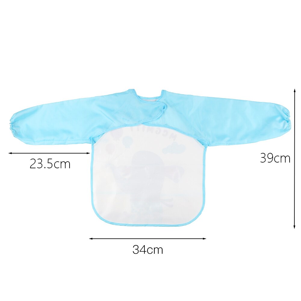 TYRY HU de dibujos animados bebé babero Slabbetjes EVA impermeable almuerzo Baberos para comer... Lange Mouwen lindo niños alimentación delantal Bandana