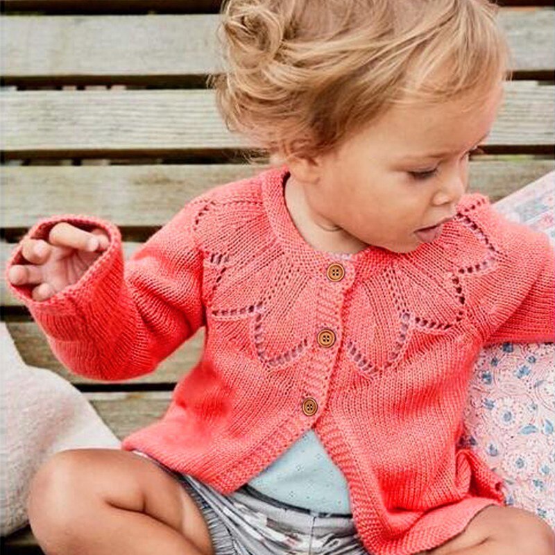 Herfst Kinderen Trui Herfst Baby Meisje Jongen Vest Hollow Toevallige Bovenkleding Jas Kleding