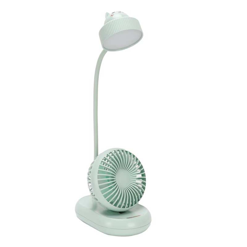 Bureaulamp Fan Tafellamp Fan Drie Versnellingen Helderheid Voor Yoga Kamer Voor Slaapkamer Kantoor Voor Keuken