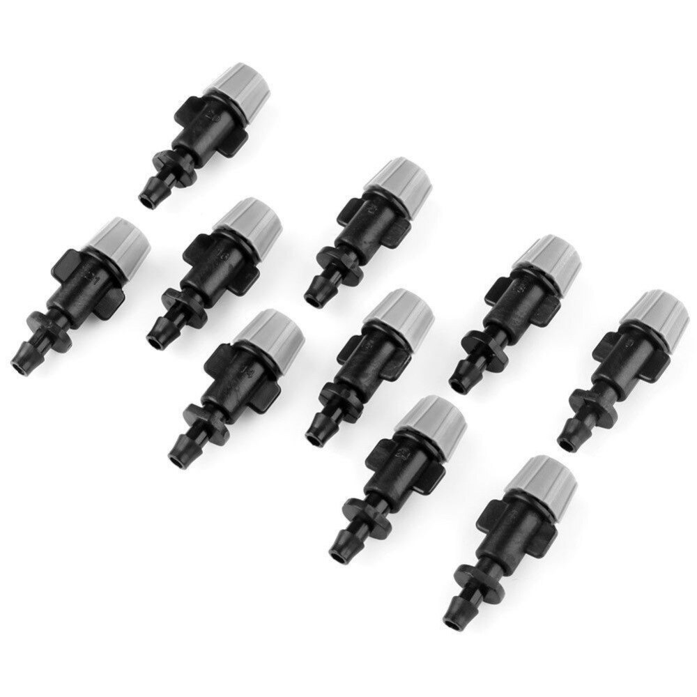 10pcs/20pcs x 1/4" Garden Mist Misting Nozzle for Sprinkler Plant Flower Cooling System