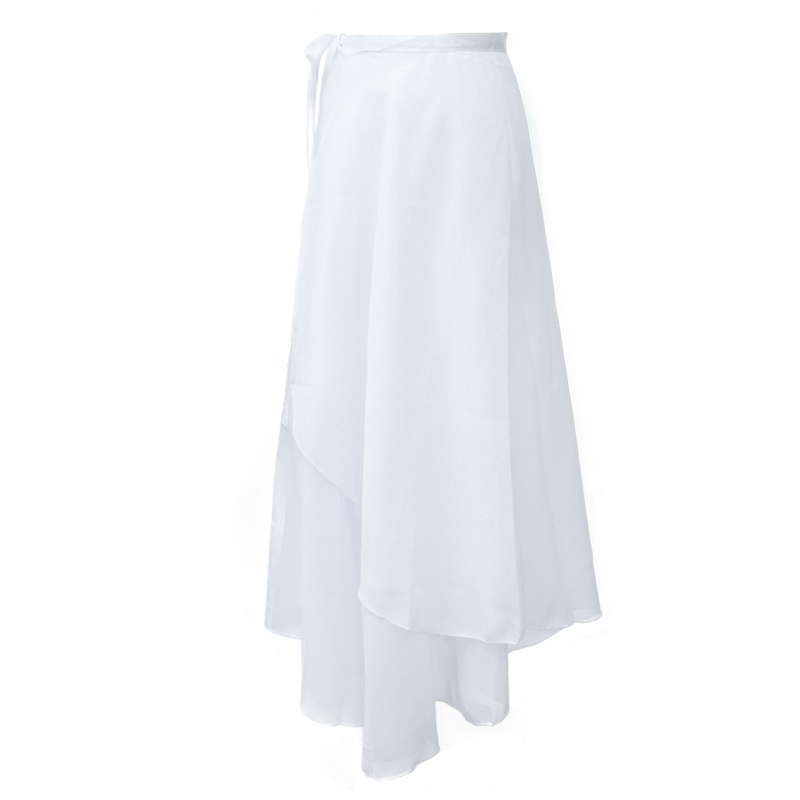 Faldas de ballet largas de gasa para mujer, falda de baile para adultos, traje de ballet negro y burdeos, vestido de cintura con faja: Plata