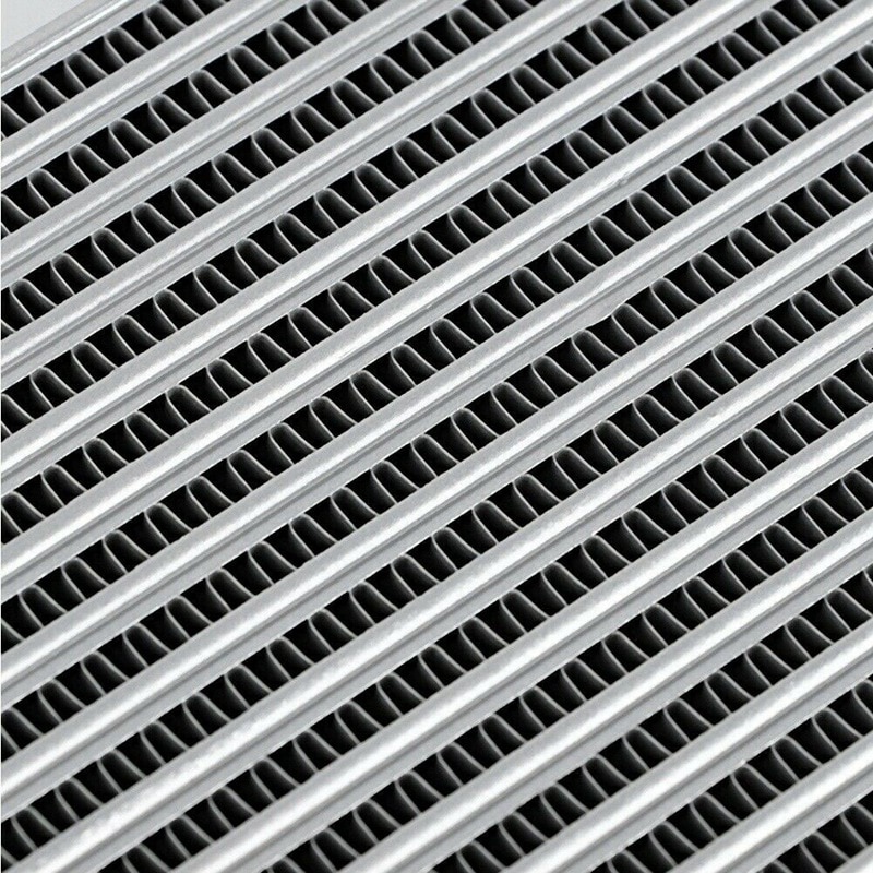 Aluminum Radiator 10 Rows British Type Car Engine Oil Cooler Cooling Radiator Replacement Universal Cooler