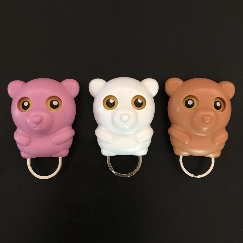 1pc hibou magnétique clé crochets Animal lapin ours mur porte-clés aimants Attraction porte-clés maison décoratif organisateur