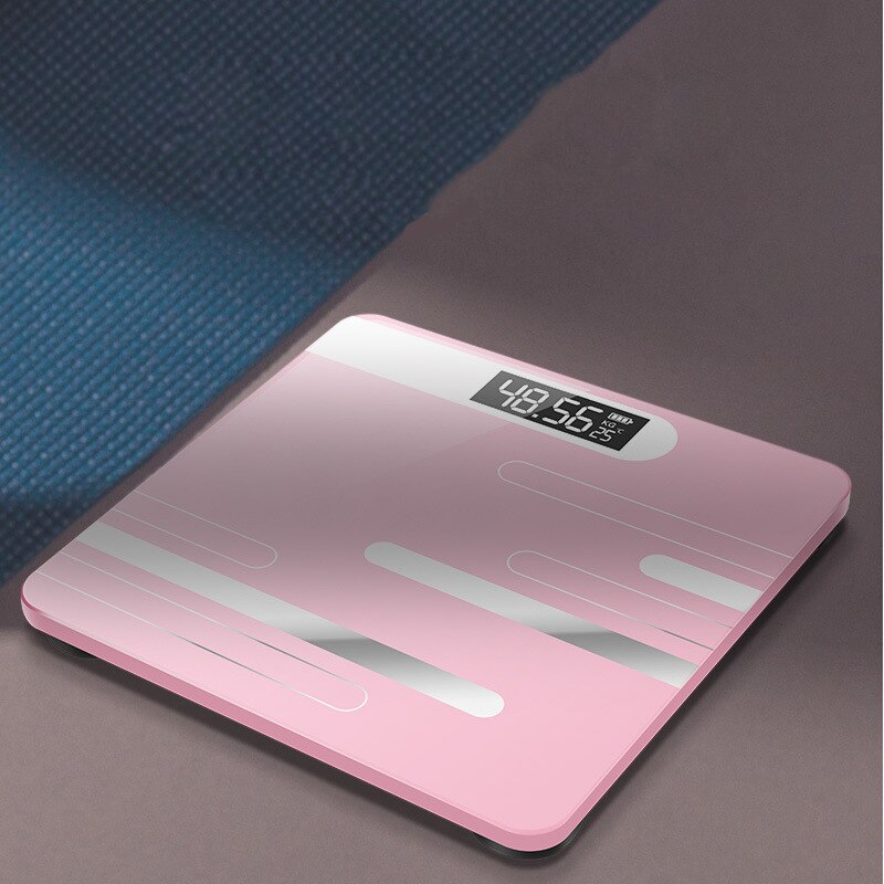 Digital Weight Scale Bathroom Floor Body Scale Glass Smart Electronic Scales LCD Display Body Weighing