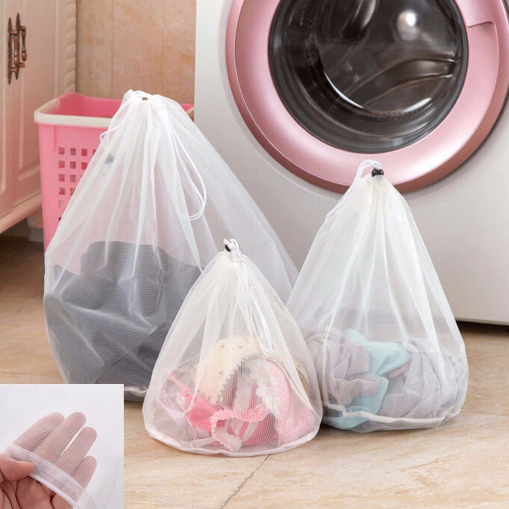 Washing Laundry Bag Clothing Care Foldable Protection Net Filter Underwear Bra Socks Underwear Machine Clothes