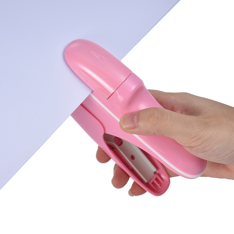 Hand-held Mini Safe Stapler without Staples Staple... – Vicedeal