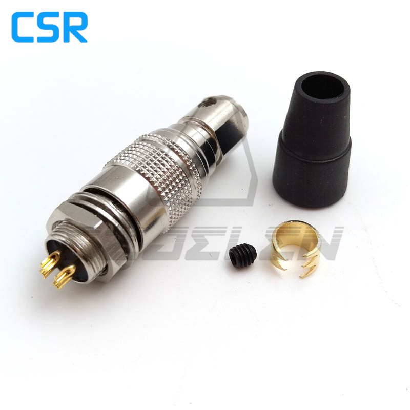 Hirose Connector 4 pin Male and female couple , HR10A-7P-4P/HR10A-7R-4S , Recording equipment camera power plug socket