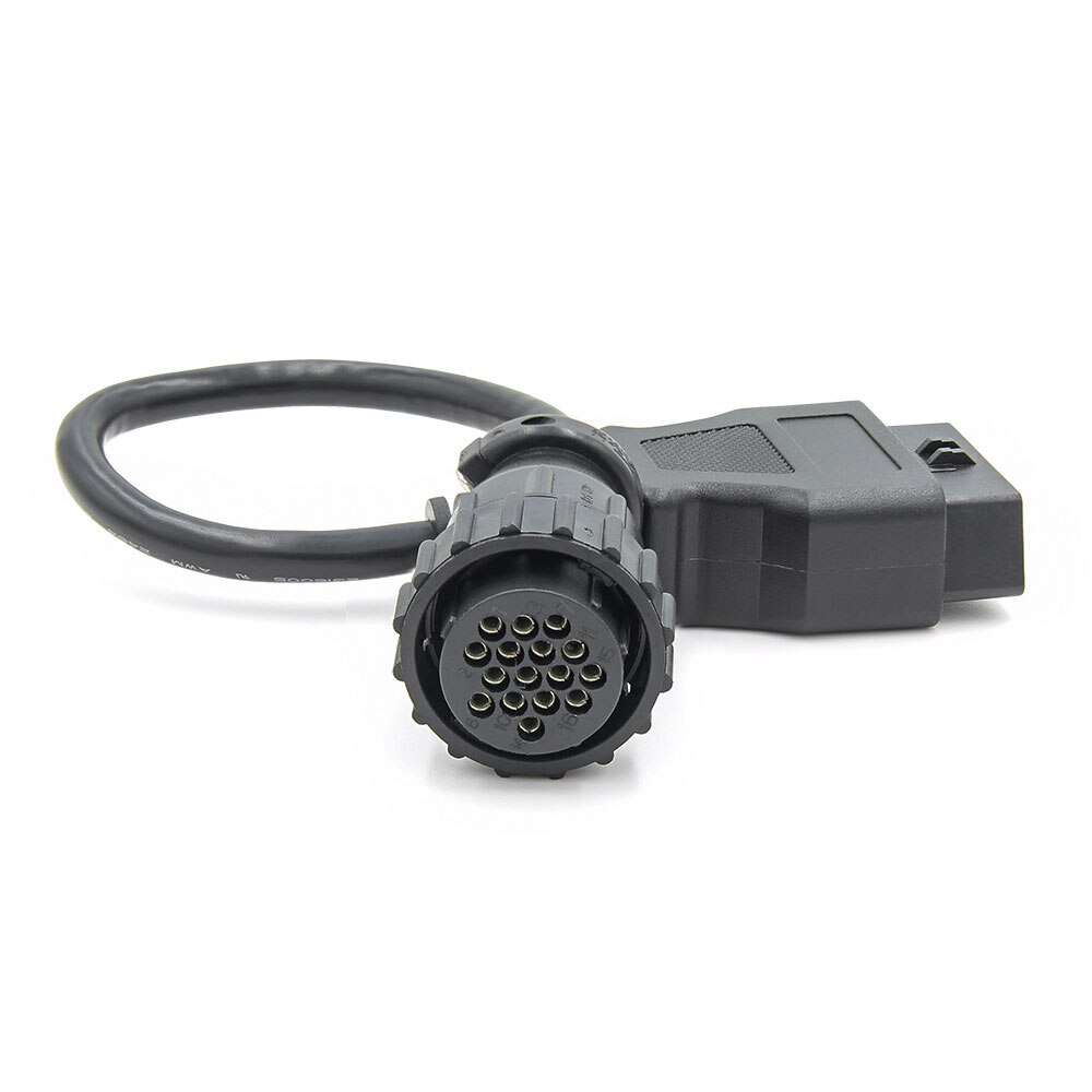 Conector de escáner OBD2 de 16 pines para camiones SCANIA, para camiones Scania, OBD a OBD, 2, 16 Pines, herramienta de diagnóstico de Cable de extensión OBDll