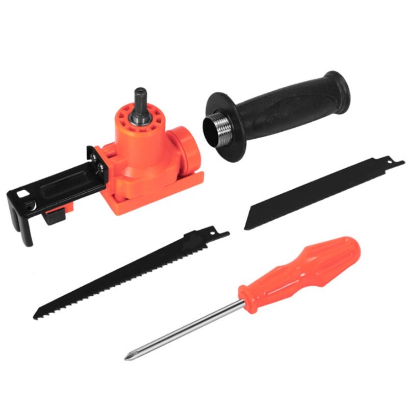 Reciprocating Saw Attachment Adapter Change Electric Drill Into Jig Saw Tool