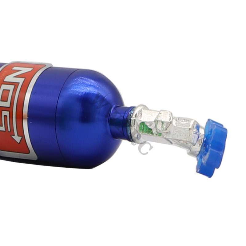 Metalen Gesimuleerde Nos Stikstof Fles Voor Wpl D12 B16 B24 B36 C14 C24 D42 Jjrc Q60 Q61 Mn D90 D91 MN99S Rc Auto Decoratie Onderdelen