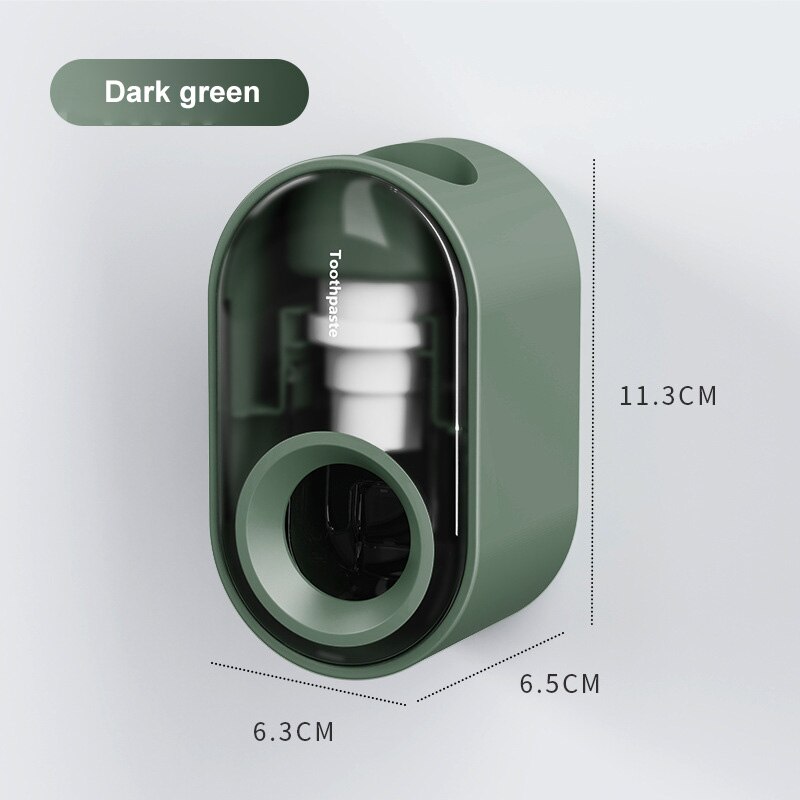 Wall-mounted Automatic Toothpaste Squeezer Storage Rack Toothpaste Dispenser Bathroom Accessories High Waterproof: 03