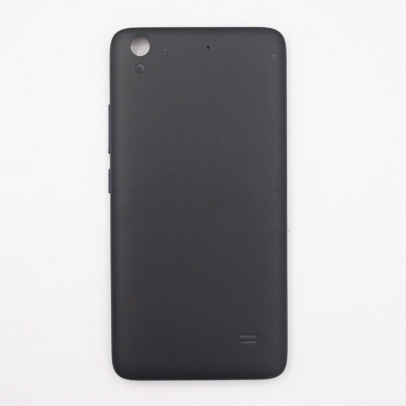 Baansam batterijklepje achterklep behuizing voor huawei ascend  g620s g621 c8817 honor play 4 met aan/uit volumeknoppen: Zwart