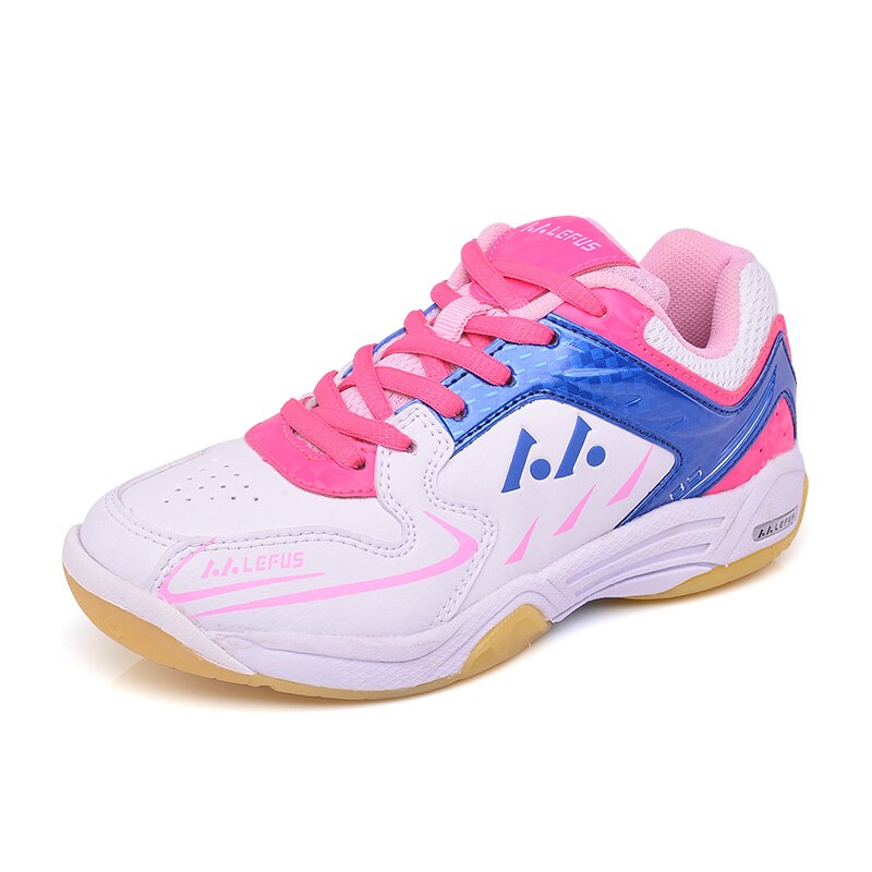 Table Tennis Shoes for Kids Children Girls Boys Badminton Shoes Breathable Anti-skid Badminton Sneakers Indoor Sport Shoes: Pink / 34