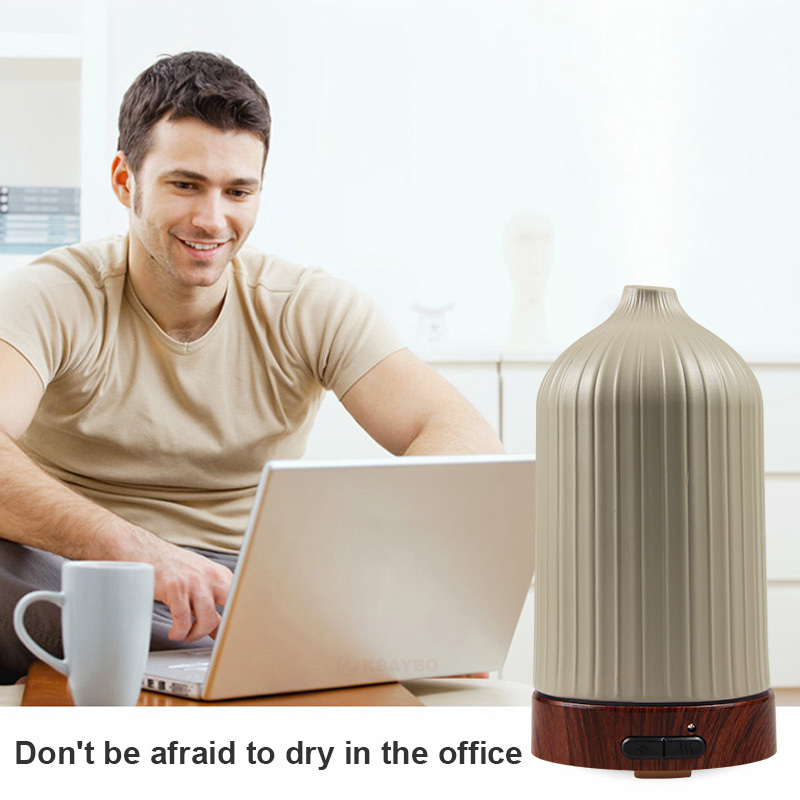 KBAYBO – humidificateur d&#39;air ultrasonique, diffuseur d&#39;huile essentielle, brumisateur céramique, purification, assainisseur d&#39;air, 100ML