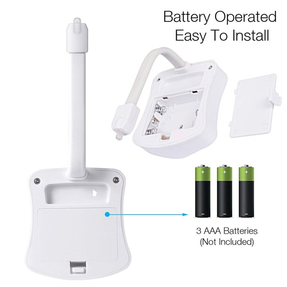8 colores, Sensor de movimiento inteligente, asiento de inodoro, luz nocturna, detección corporal, lámpara LED automática para baño, lámpara de noche, iluminación para inodoro