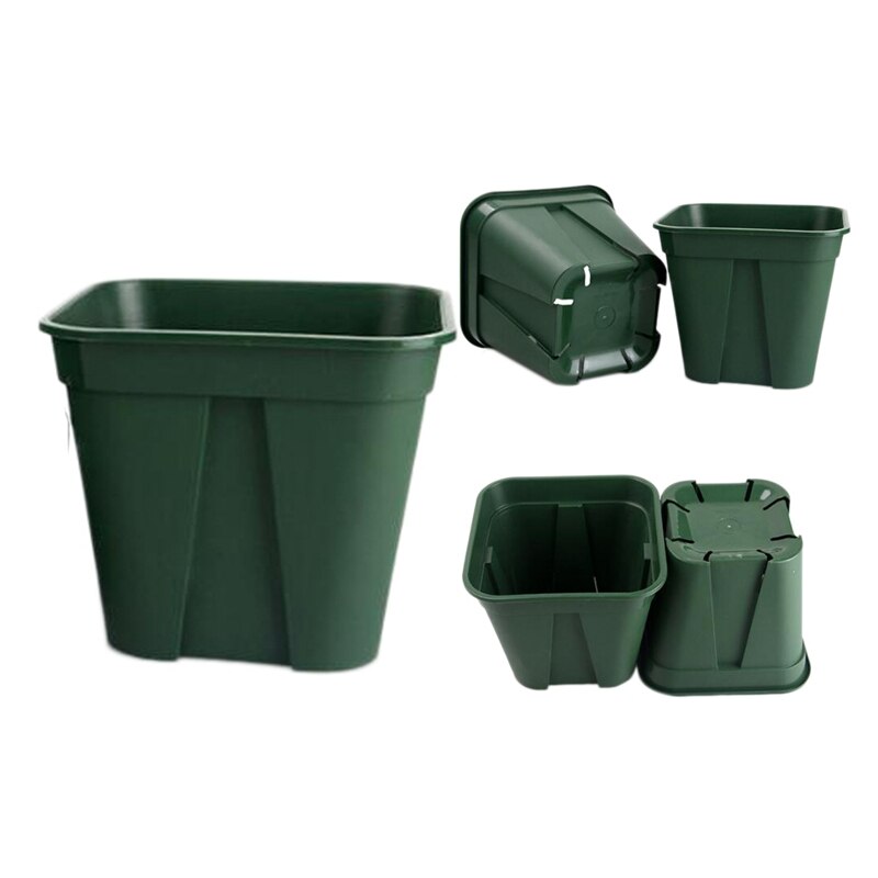 5Pcs Root-Controlling Pots, Breathable and Not Rotten Roots, Planting Pots, Green Planting Season Plastic Flower Pots: Default Title