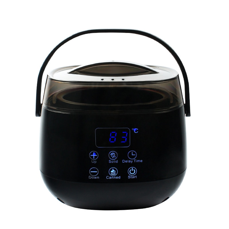 Wax Warmer Hair Removal Home Waxing Kit with LED Display & Adjustable Temperature and Delay Control for Full Body Legs Armpit Fa: EU