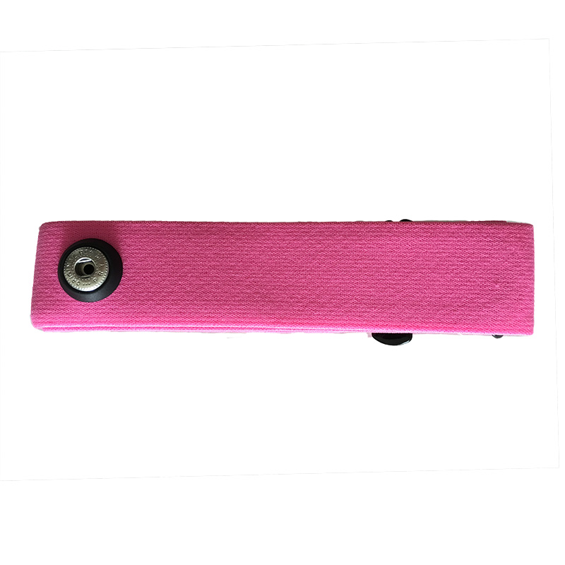 Correa de pecho con Bluetooth y Ant + para Strava Wahoo, Monitor de ritmo cardíaco, Endomondo, Amazfit Stratos, cinturón de Cardio, pulsómetro: Pink