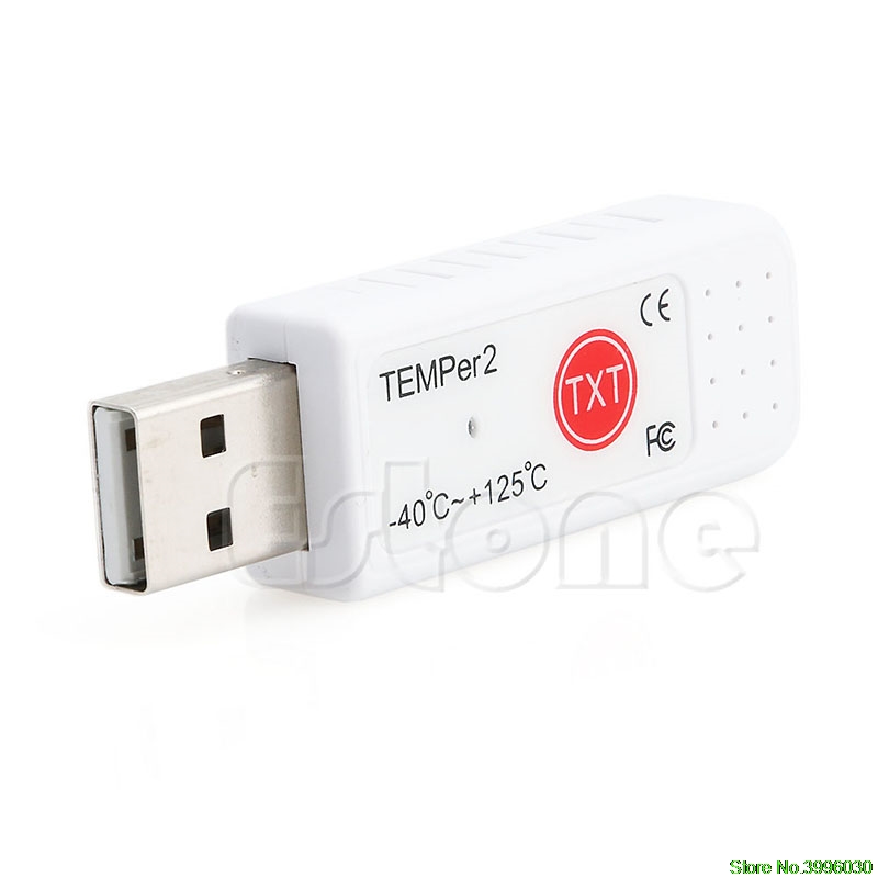 PC TEMPER2 Sensor USB Thermometer Hygrometer Temperature Data Logger Recorder