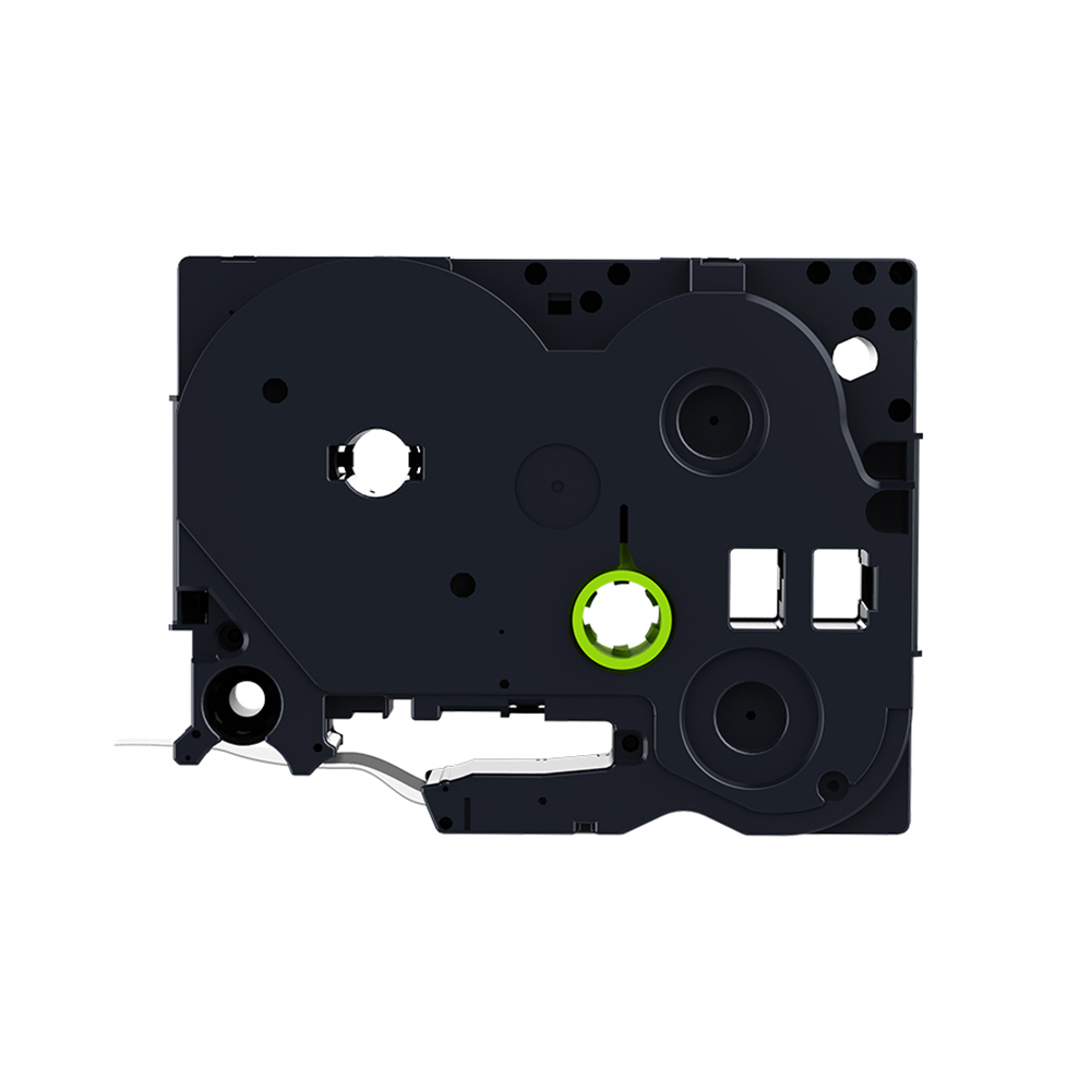 1 st. hse krimpkous tape cartridge hse -211 zwart op wit 5.8 mm x 1.5m hse tape voor brother p touch kabelmarker