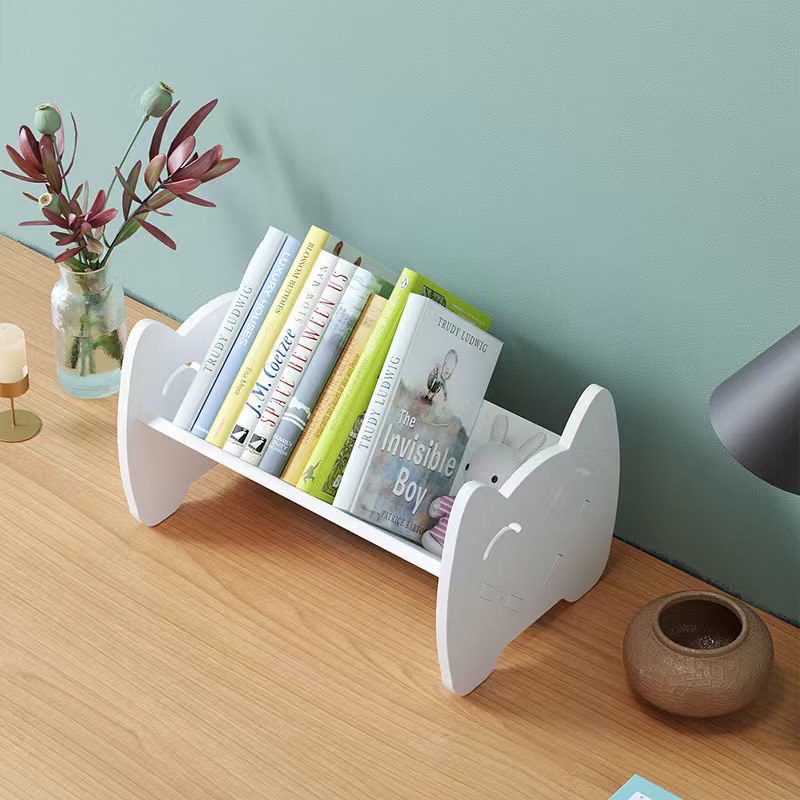 Simple Desktop Bookshelf Storage Rack Multifunctio... – Grandado