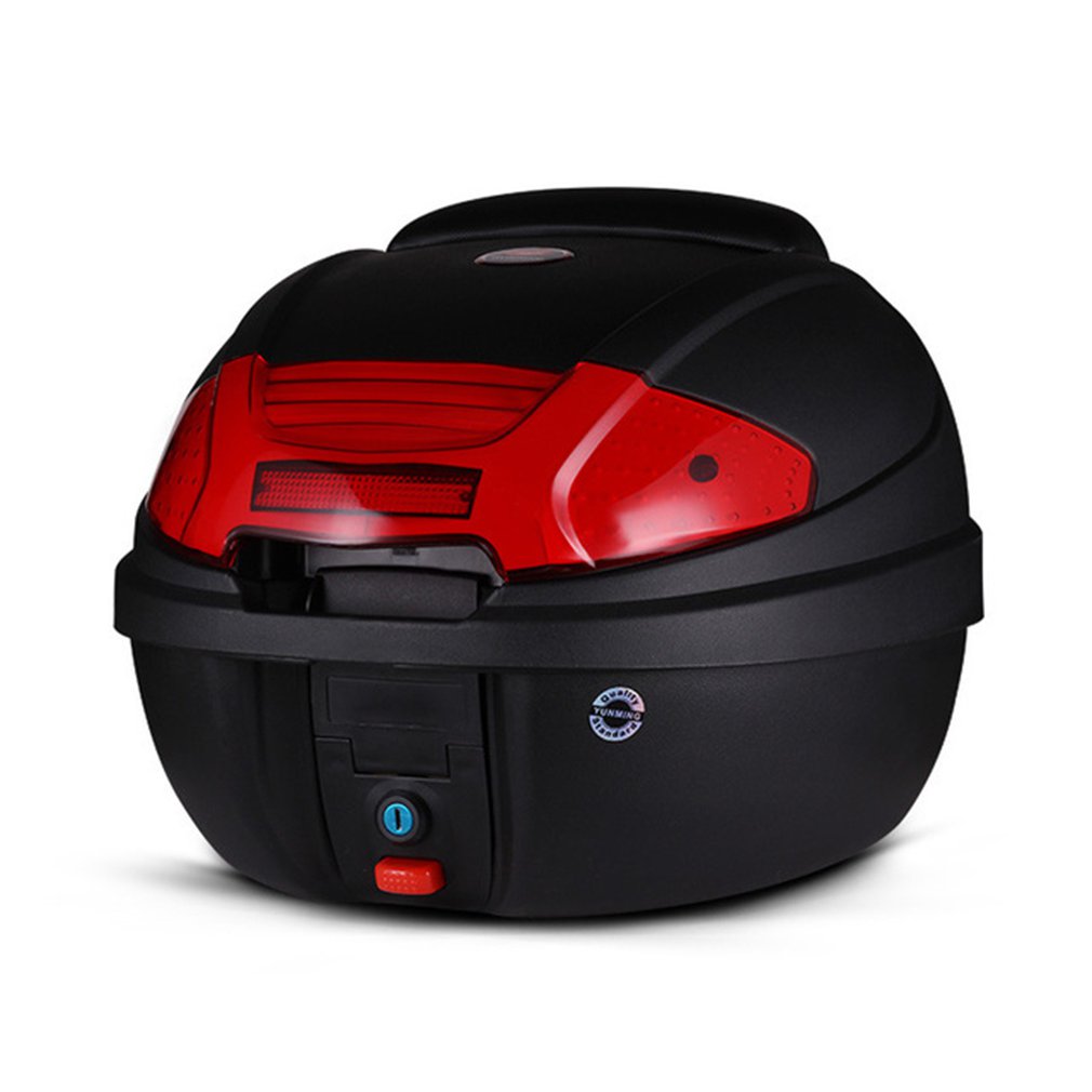 0830 Elektrische Auto Staart Doos 125 Motorfiets Kofferbak Universele Quick Release Batterij Auto Toolbox Afneembare Professionele