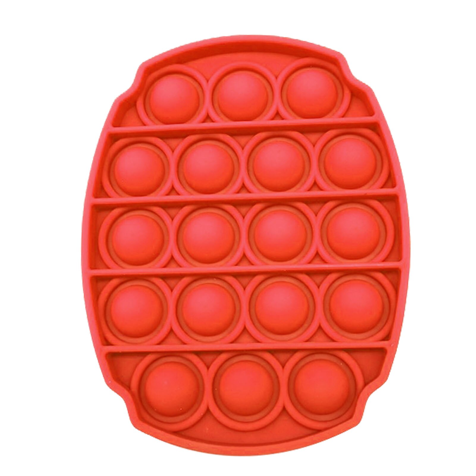 Silicone De-stressing Pop Fidget Toys Safe Sensory Toy Simpl Dimpl Popit Anti-stress Squish Push Bubble Toys For Children Adult: 03