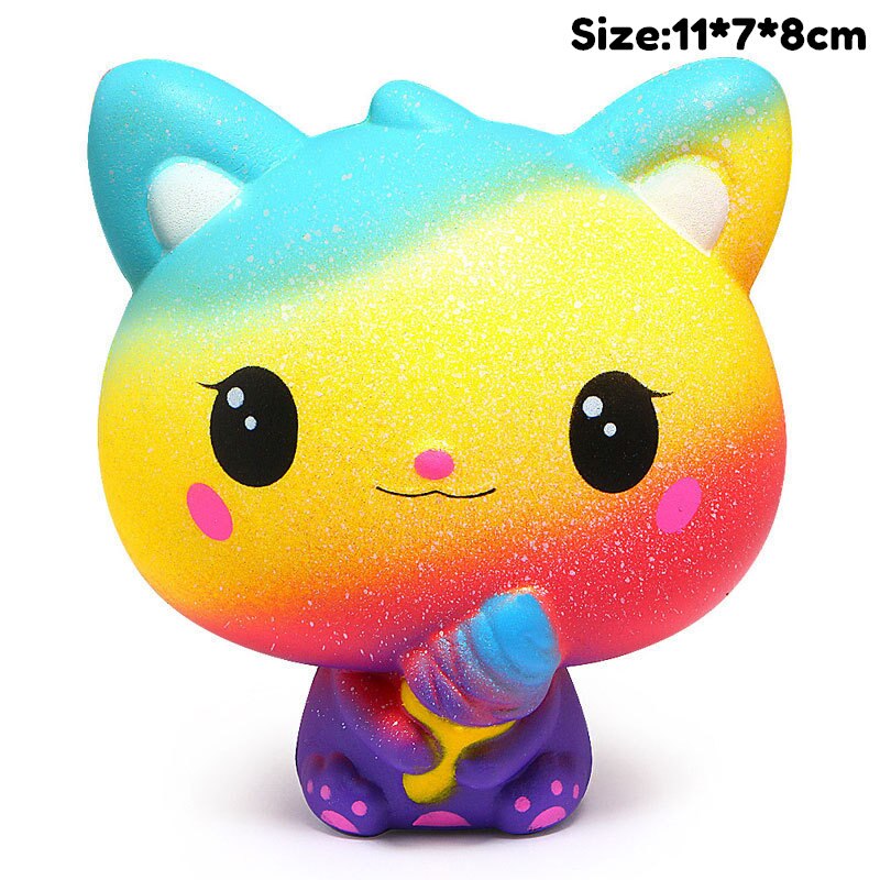 Jumbo Squishy Speelgoed Langzaam Stijgende Antistress Speelgoed Kat Stress Relief Speelgoed Funny Kids Speelgoed Voor Kinderen Kids: DW-BQLM-HC-6