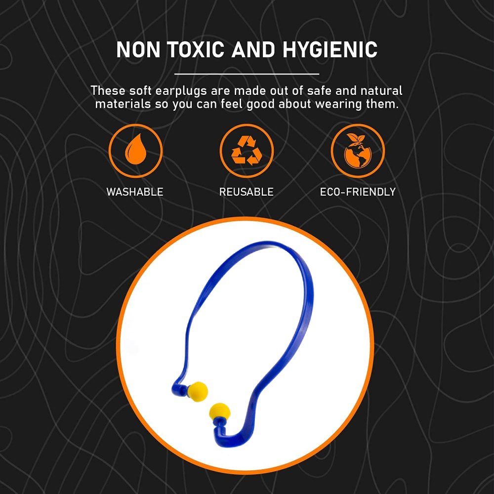 GUGULUZA 1/2 Stuks Zwemmen Herbruikbare Gehoorbescherming Ruisonderdrukking Oordopjes Oorbeschermer Siliconen Snoer Oordoppen Oren Protector