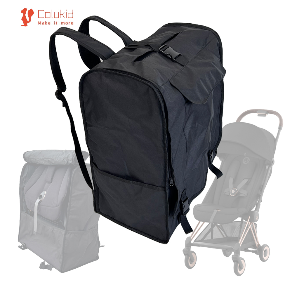 COLU KID ® Kinderwagen reistas, rugzak, kinderwagen opbergaccessoires compatibel met Cybex Coya, Beezy, Eezy kinderwagentjes