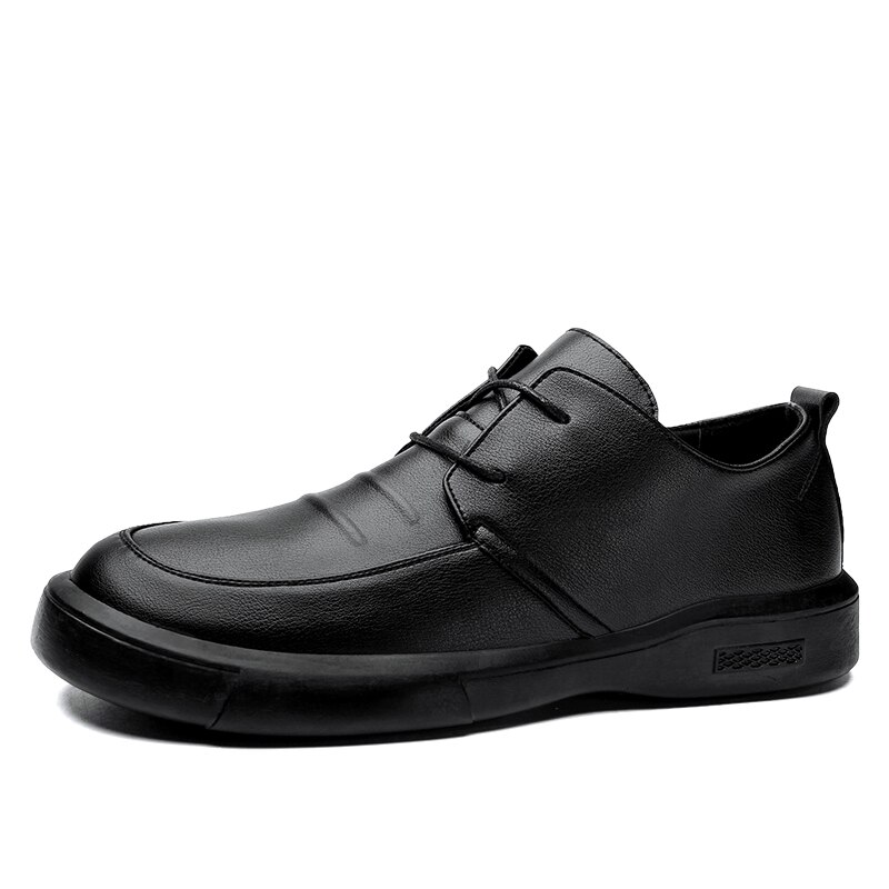 Afslappet forretning sko lærred sko mænd sneakers ung mand sej sneakers casual mænd vulkaniser sko sort hvide sko: 10