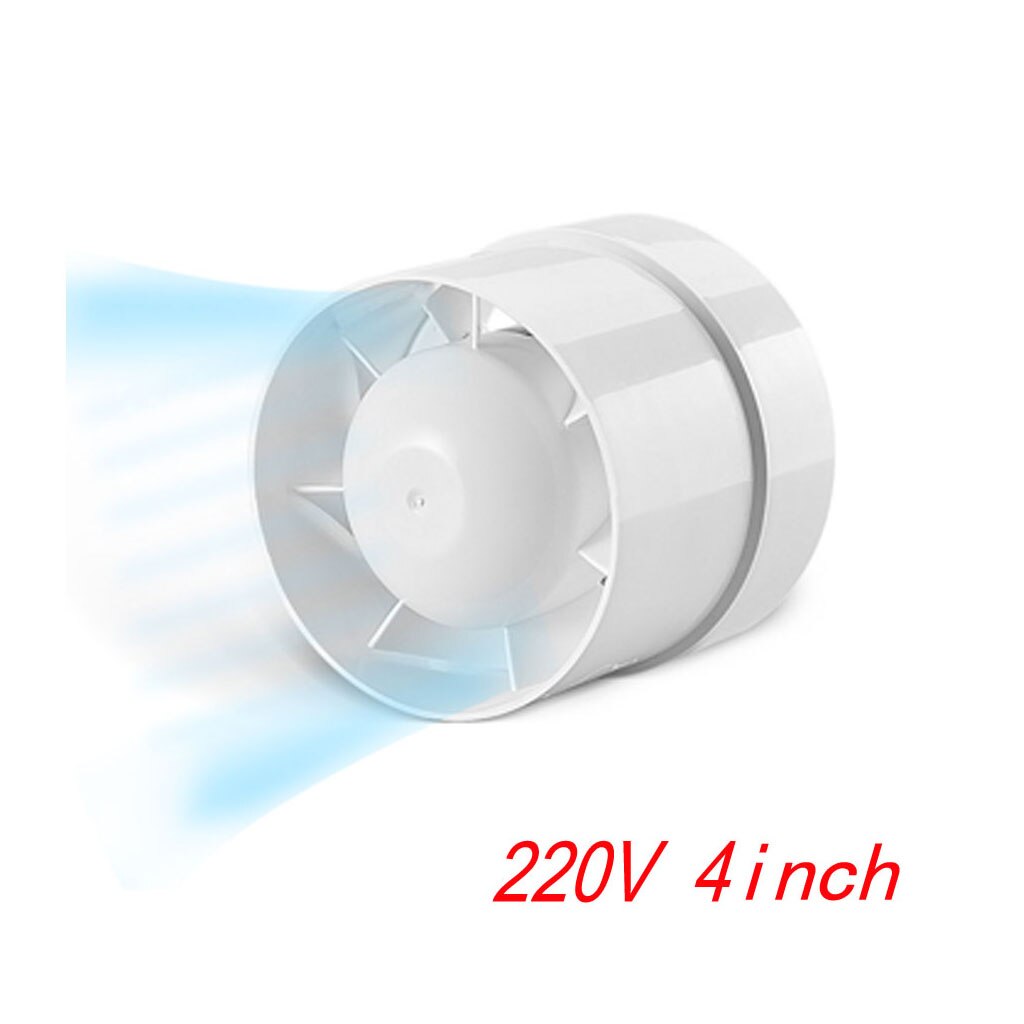 4" 14W Exhaust Vent Fan Inline Duct Blower Grow Tent Ventilation Hydroponic