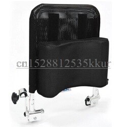Universal- einstellbare rollstuhl kopfstütze erhöaufgehängt rollstuhl zubehör Rollstuhl Nacken Unterstützung Kopfstütze Kopf Hals Rest Pad: Schwarz