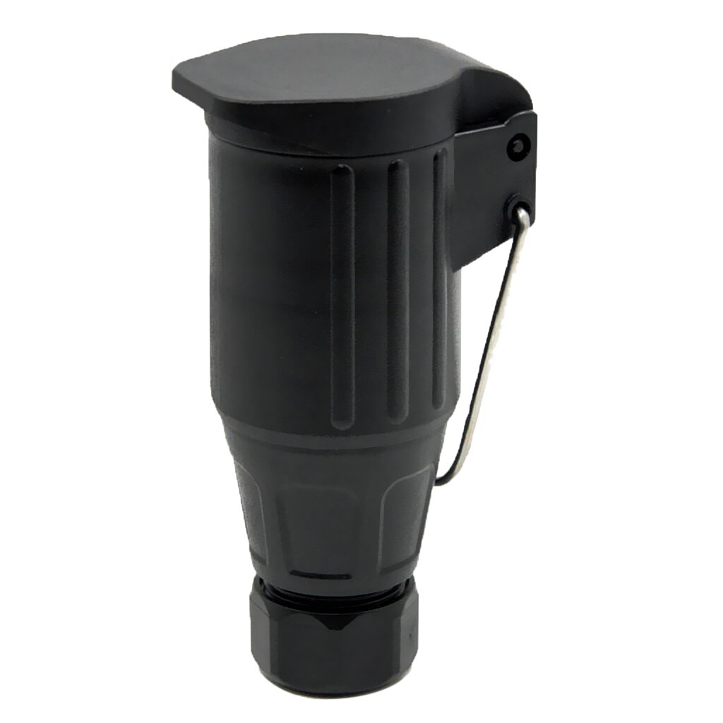 Adaptateur de prise de remorquage 13 broches magideal pour remorque de voiture et camion 12v noir