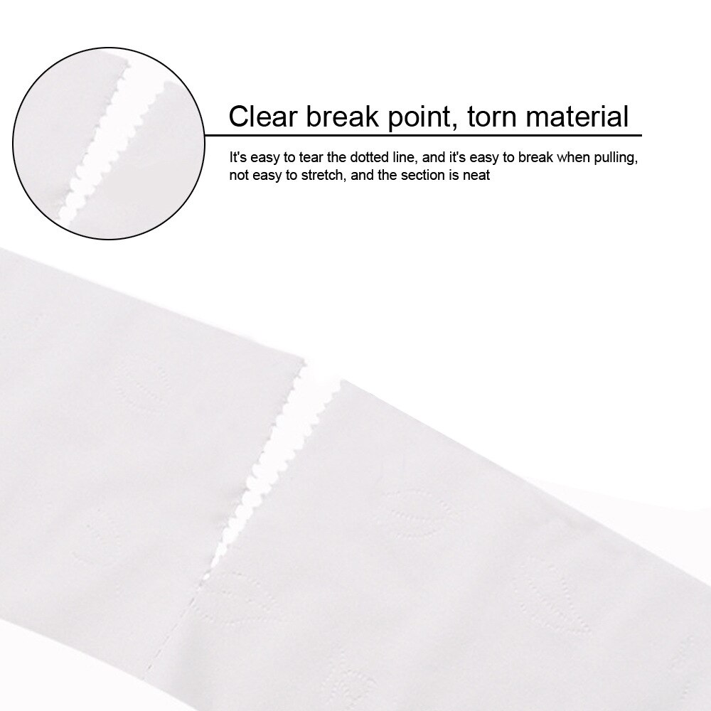 2/4 Rolls Household Paper For Kitchen Paper Oil Absorbing Wipes Water Stains Skin-Friendly Kitchen Paper Towels Wood Pulp Paper