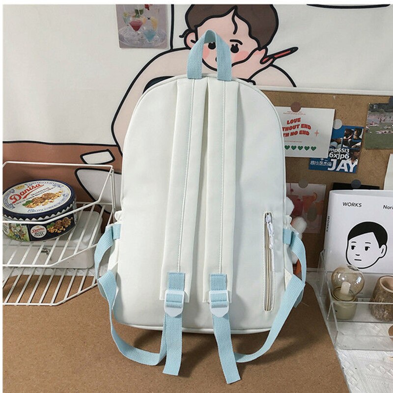 Schultaschen für Teenager-mädchen, schülerinnen-Rucksack für sterben hoch Schule, damen-schultasche Ich bin Patchwork-stil, lässig , 2022