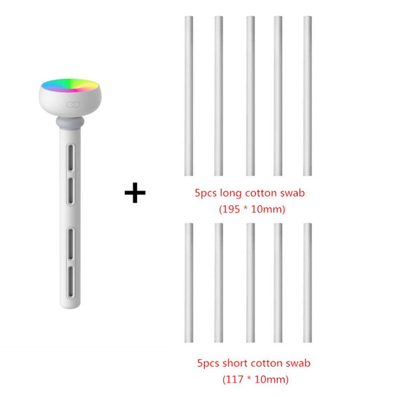 KBAYBO Mini USB Air Humidifier with Neon Light for Home Office Portable Essential Aroma Oil Diffuser Car Mist Maker Ultrasonic: 2