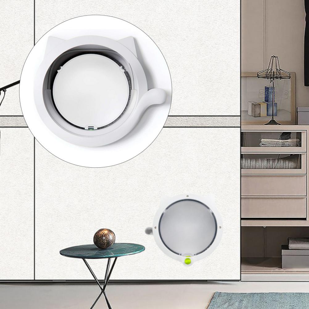 Pet Locking Cover Useful Useful Quiet Lockable Pet Flap for Outdoor Cats Doors Pet Door