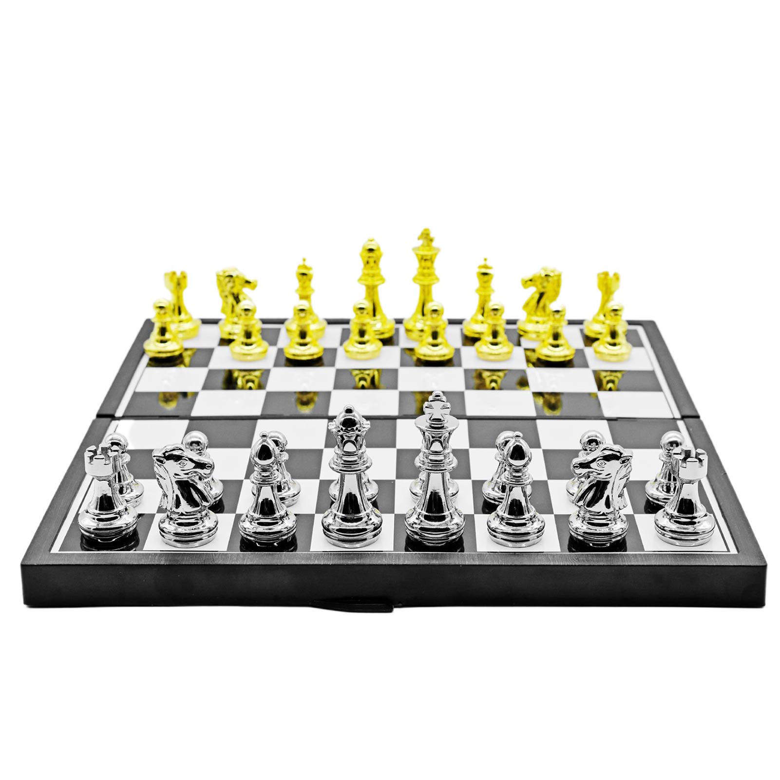 Portable Travel Traditional Chess Board Set For Club Tournament With Rolled Board Plastic Unique Anti-scratching Game