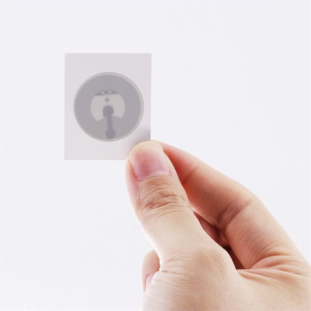1pc/10pcs 25mm White NFC Stickers Protocol ISO1444... – Grandado