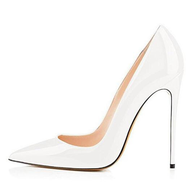 Escarpins Lanvin Talons Hauts Cuir Verni Beige, Taille 39 - Neuf Sans Boîte