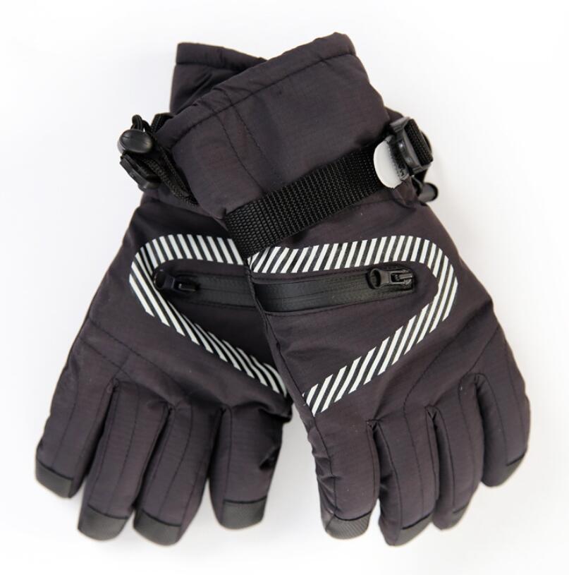 Guantes deportivos de invierno para niños, guantes para bebés, guantes para niños, guantes para esquiar al aire libre para niñas, 5-12 T, guantes resistentes al viento impermeables para niños