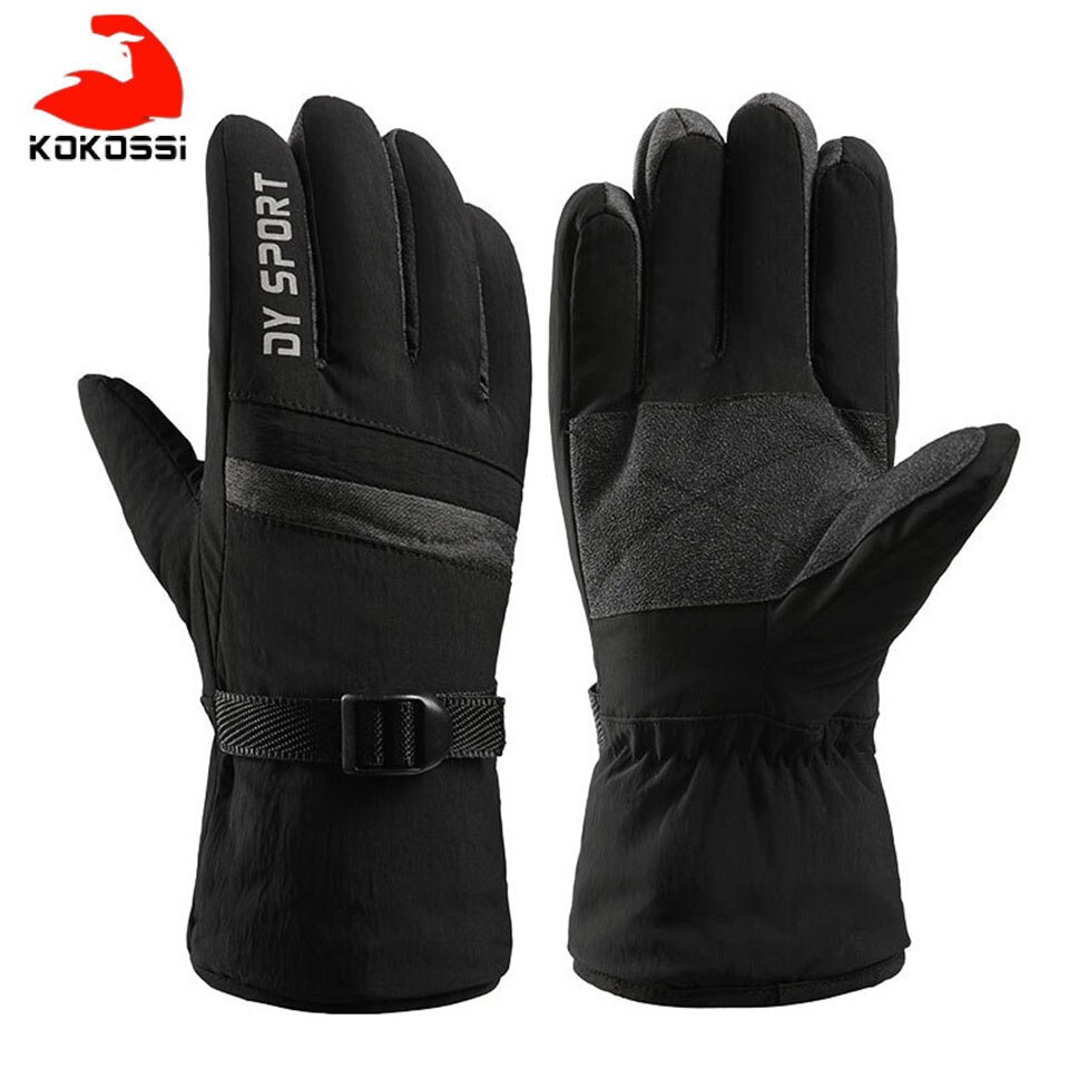 Kokossi Ski Handschoenen Mannen En Vrouwen Winter Warme Handschoenen Waterdichte Snowboard Handschoenen Motorrijden Ski Sneeuw Windstopper Handschoen