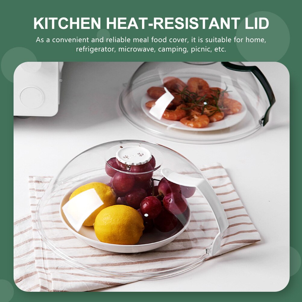 2pcs Heat-resistant Meal Covers Food Preservation Covers Dessert Protective Cover