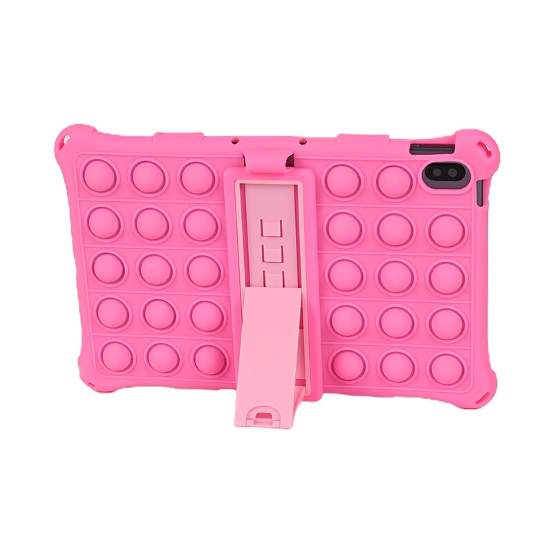 For Tablet Nokia T20 T 20 10.4" Case Soft Silicone Protective Stand Cover For Funda Nokia T20 TA-1392 TA-1394 Tablet Kids: Pink