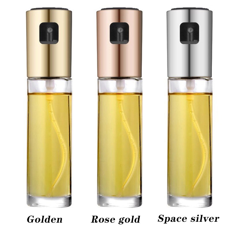 Keuken Bakken Olie Kok Olie Spray Lege Fles Azijn Fles Olie Dispenser Koken Tool Salade Bbq Koken Glas Olie Spuit