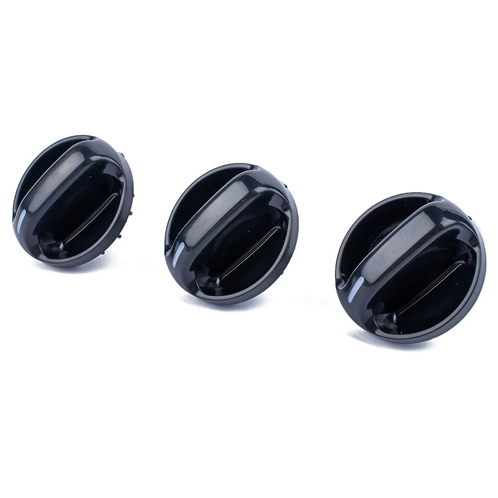 Pack of 3 Car Air Condition Switch Heater Control Vehicle Replacement Knobs Car Parts Accessories C66