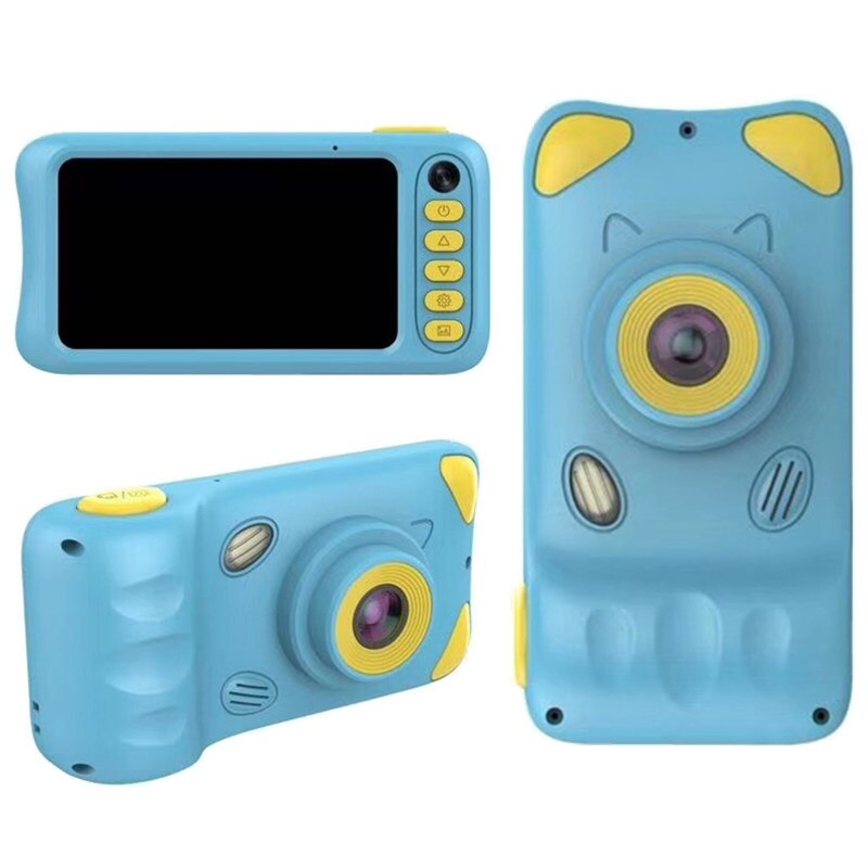 Cartoon Camera Kinderen Camera 4.39 Inch Hd Groot Scherm Student Cartoon Digitale Camera 1280*1024 Resolutie: camera 2